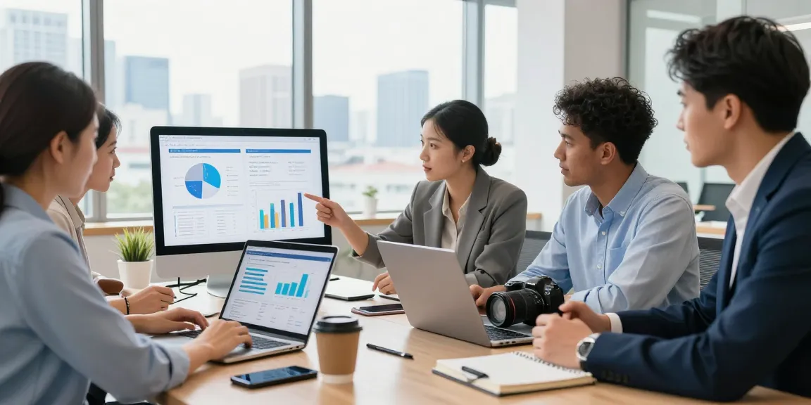 Explore business SIM only deals UK in a collaborative office setting with professionals discussing communication strategies.
